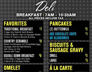 View Deli Breakfast Menu